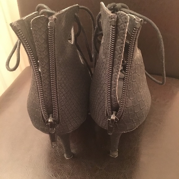 Charlotte Russe Lace Up Heels - Picture 4 of 4